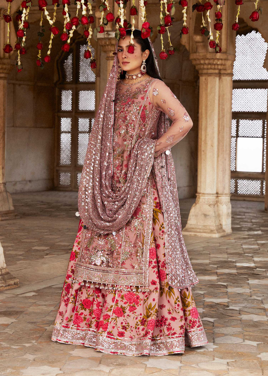 Hussain Rehar | Luxury Festive FW/24 | Sham - by - Libasekhas UK - Registered Vendor of : Hussain Rehar - 100% Original Designer Dresss
