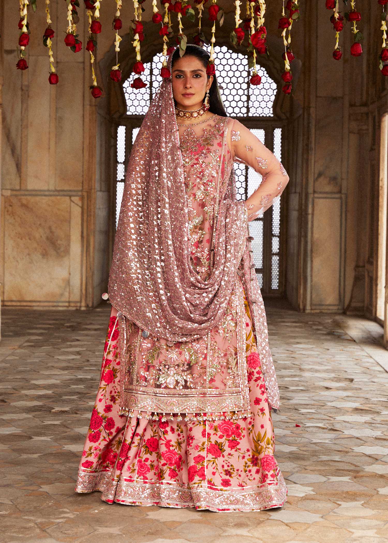 Hussain Rehar | Luxury Festive FW/24 | Sham - by - Libasekhas UK - Registered Vendor of : Hussain Rehar - 100% Original Designer Dresss