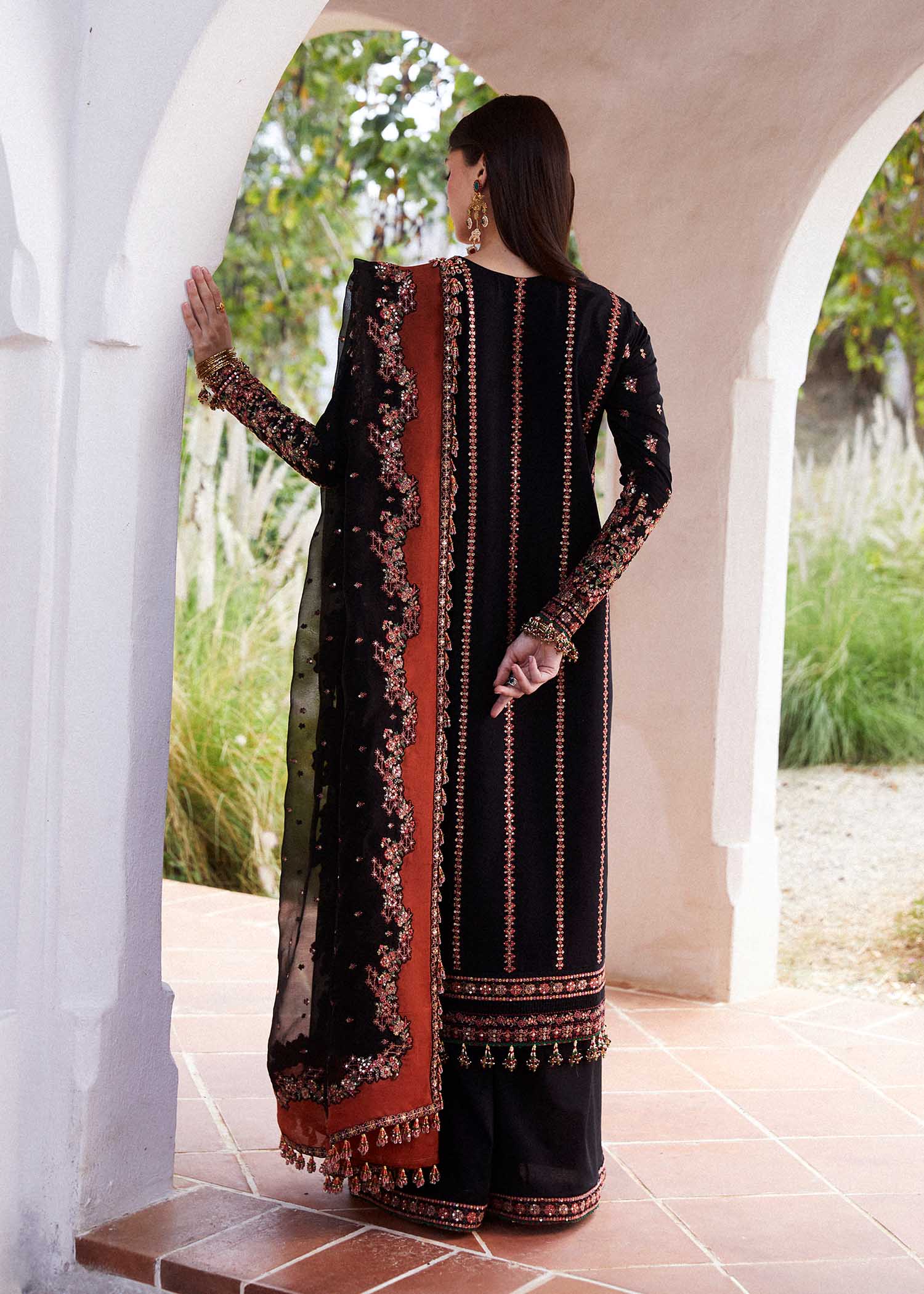 Hussain Rehar | Eid Luxury Lawn SS/24 | Sifouna - by - Libasekhas UK - Registered Vendor of : Hussain Rehar - 100% Original Designer Dresss