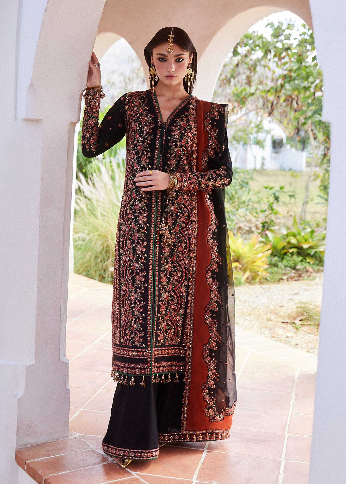 Hussain Rehar | Eid Luxury Lawn SS/24 | Sifouna - by - Libasekhas UK - Registered Vendor of : Hussain Rehar - 100% Original Designer Dresss