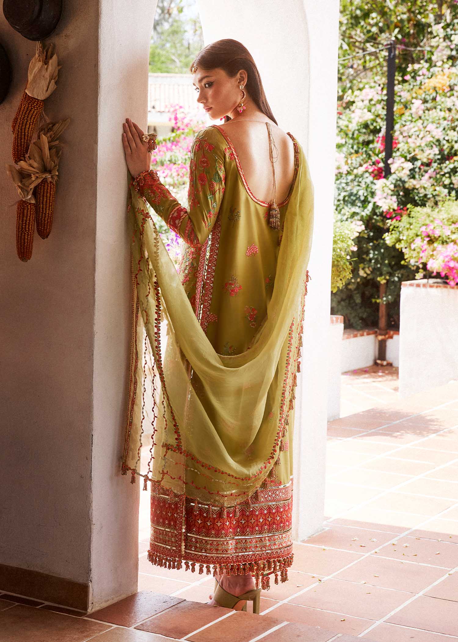 Hussain Rehar | Eid Luxury Lawn SS/24 | Sorbet - by - Libasekhas UK - Registered Vendor of : Hussain Rehar - 100% Original Designer Dresss