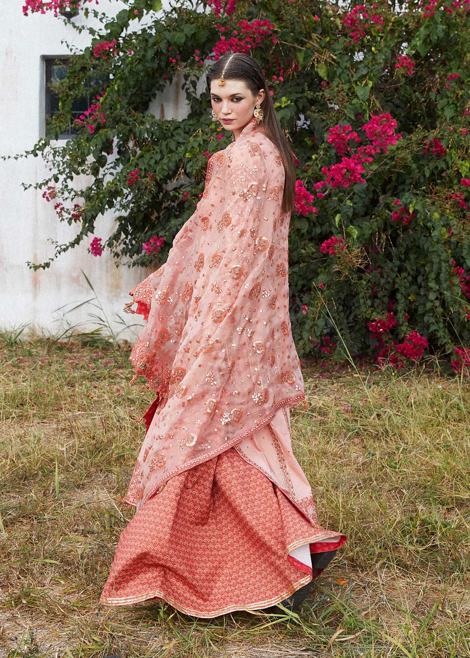 Hussain Rehar | Eid Luxury Lawn SS/24 | Nayra - by - Libasekhas UK - Registered Vendor of : Hussain Rehar - 100% Original Designer Dresss