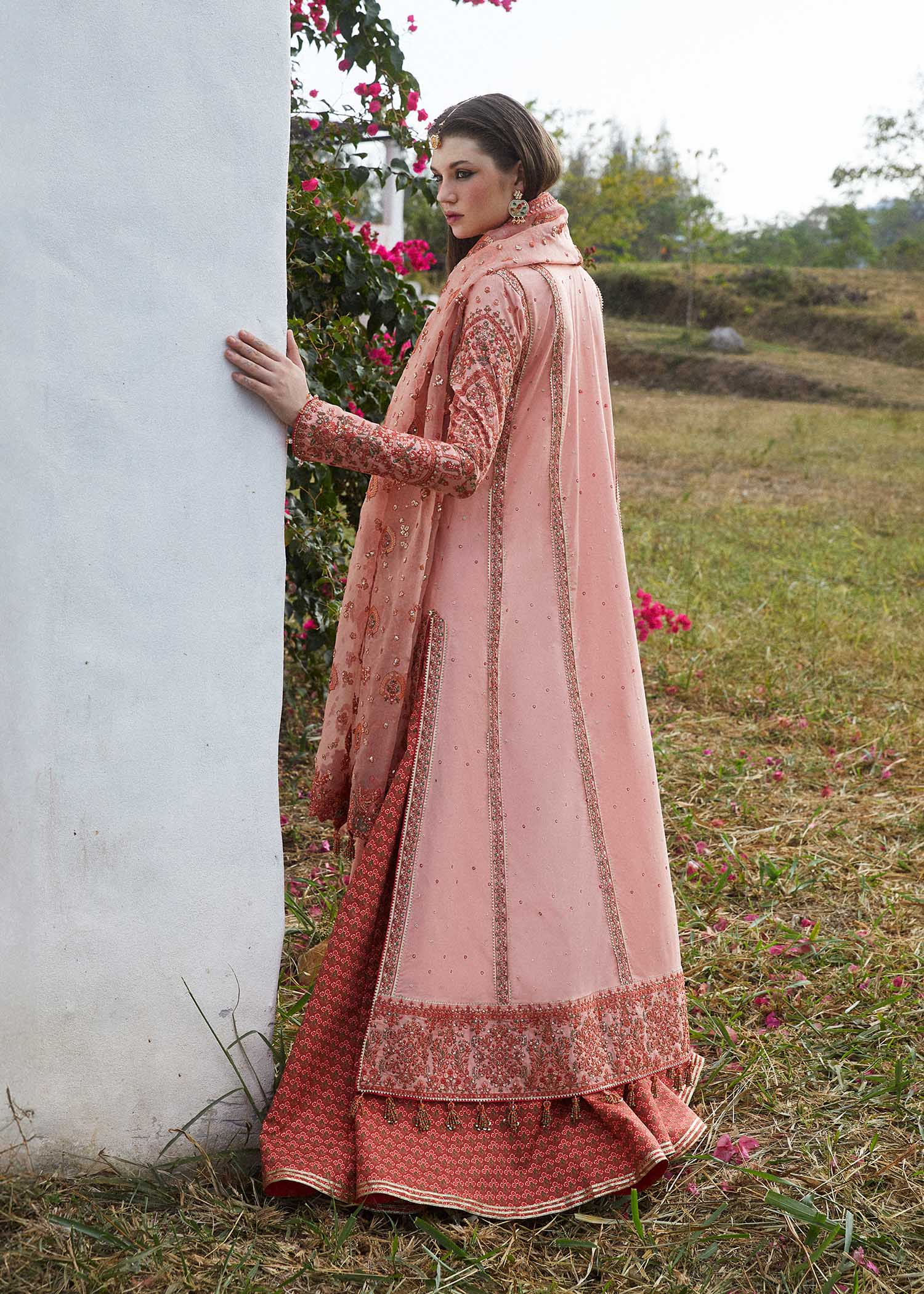 Hussain Rehar | Eid Luxury Lawn SS/24 | Nayra - by - Libasekhas UK - Registered Vendor of : Hussain Rehar - 100% Original Designer Dresss