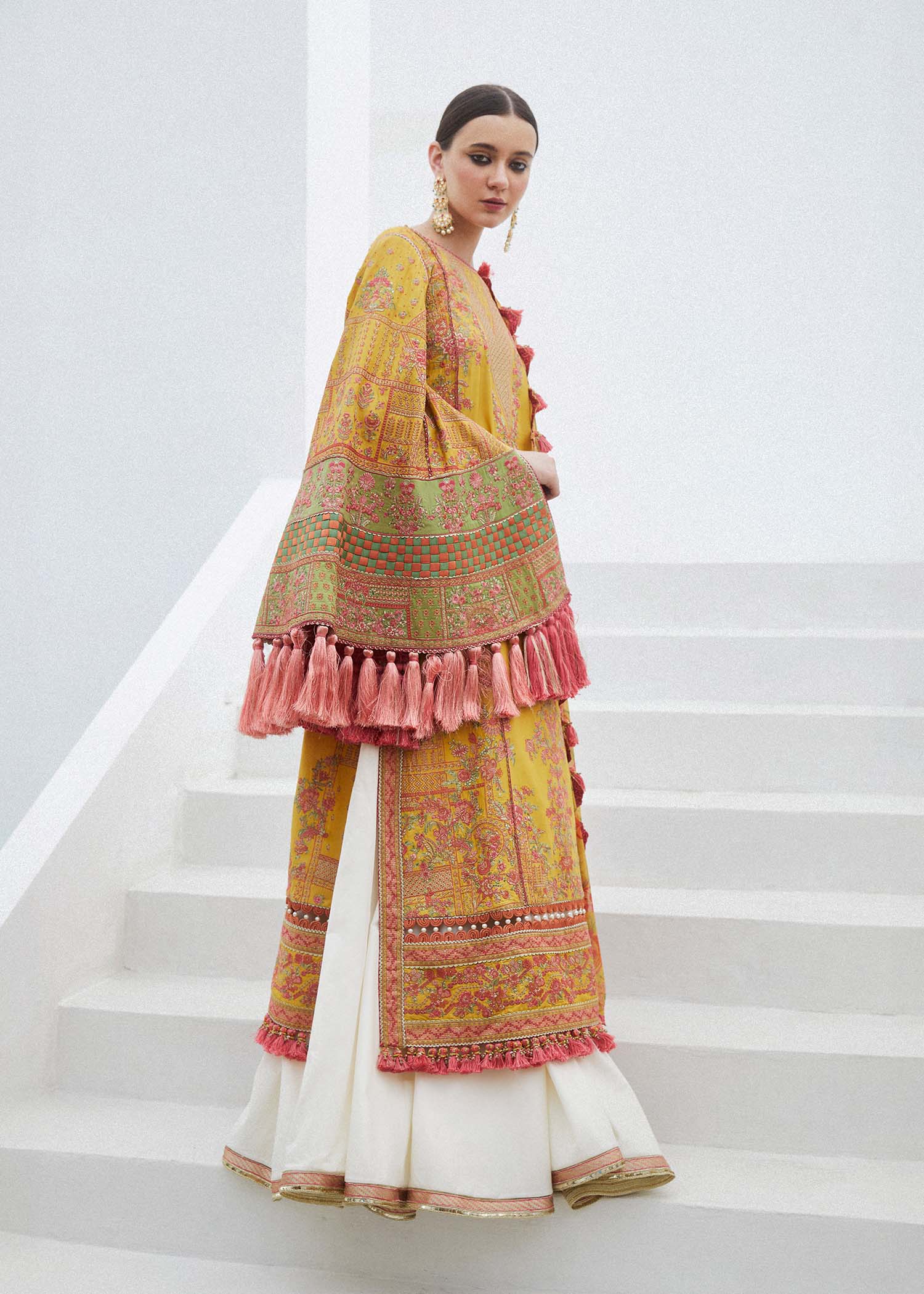 Hussain Rehar | Eid Luxury Lawn SS/24 | EUPHORIA - by - Libasekhas UK - Registered Vendor of : Hussain Rehar - 100% Original Designer Dresss