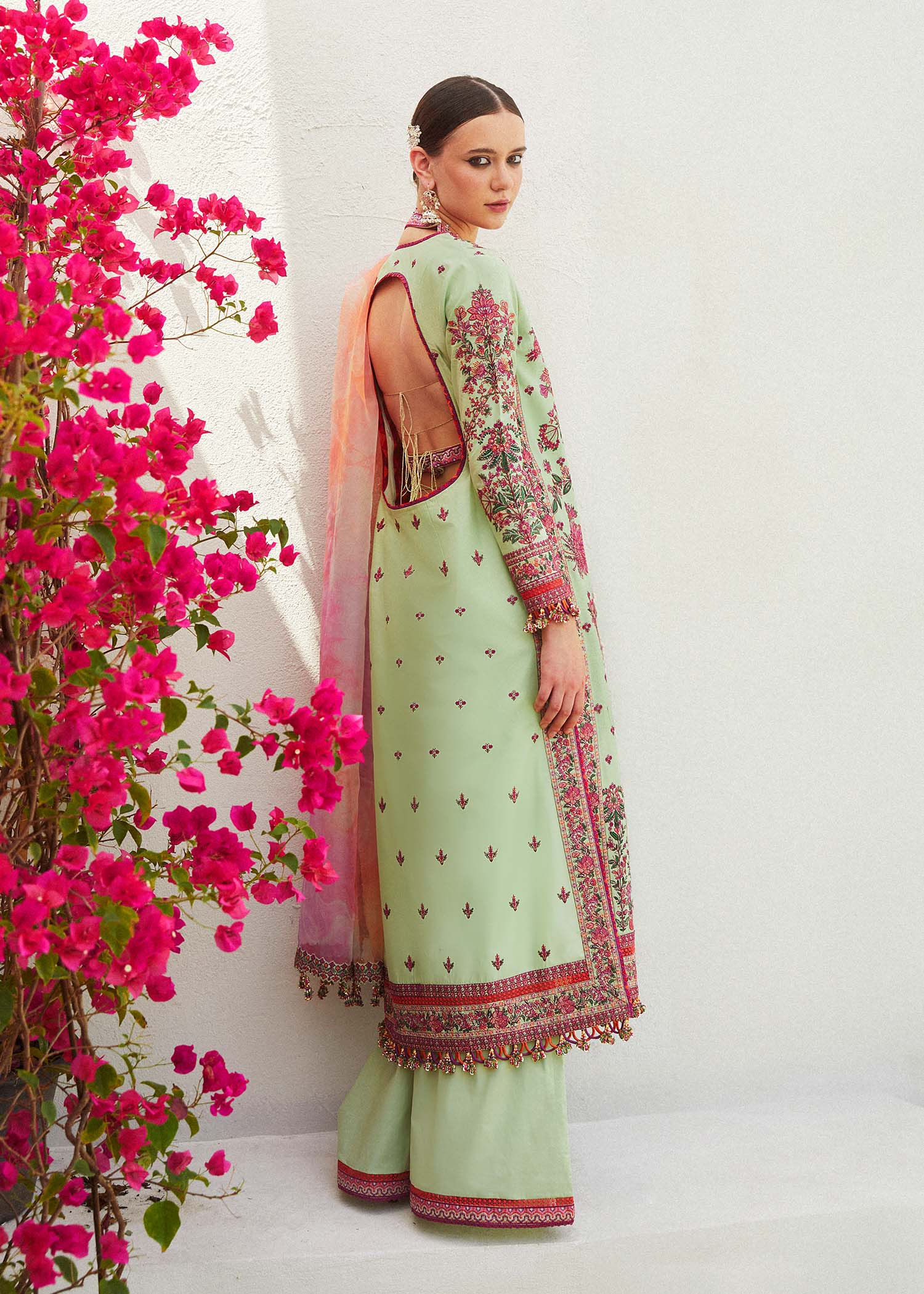 Hussain Rehar | Eid Luxury Lawn SS/24 | Eira - by - Libasekhas UK - Registered Vendor of : Hussain Rehar - 100% Original Designer Dresss
