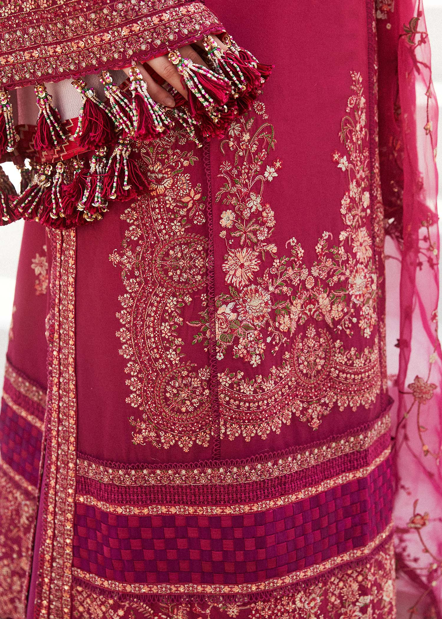 Hussain Rehar | Eid Luxury Lawn SS/24 | Nora - by - Libasekhas UK - Registered Vendor of : Hussain Rehar - 100% Original Designer Dresss