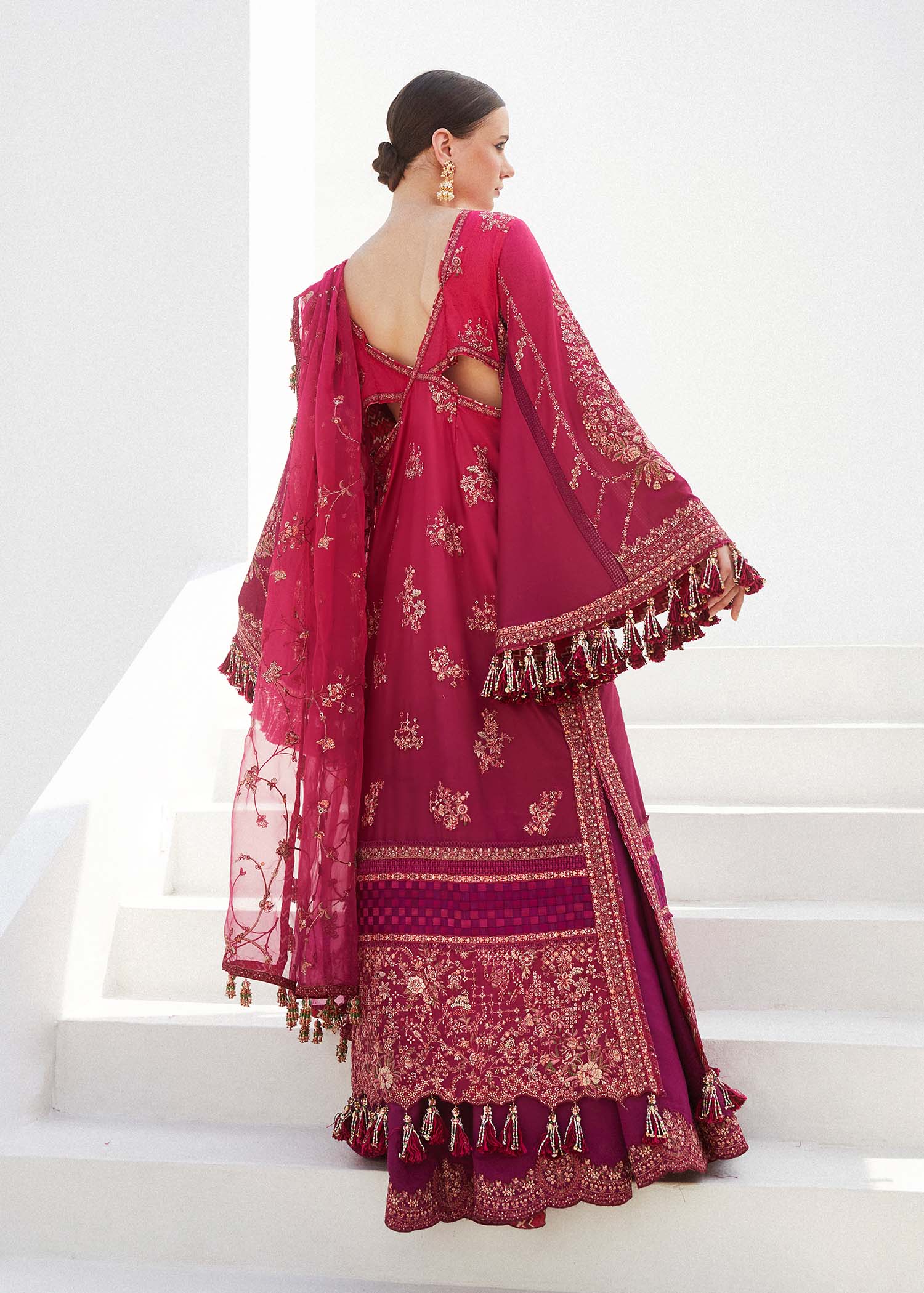Hussain Rehar | Eid Luxury Lawn SS/24 | Nora - by - Libasekhas UK - Registered Vendor of : Hussain Rehar - 100% Original Designer Dresss