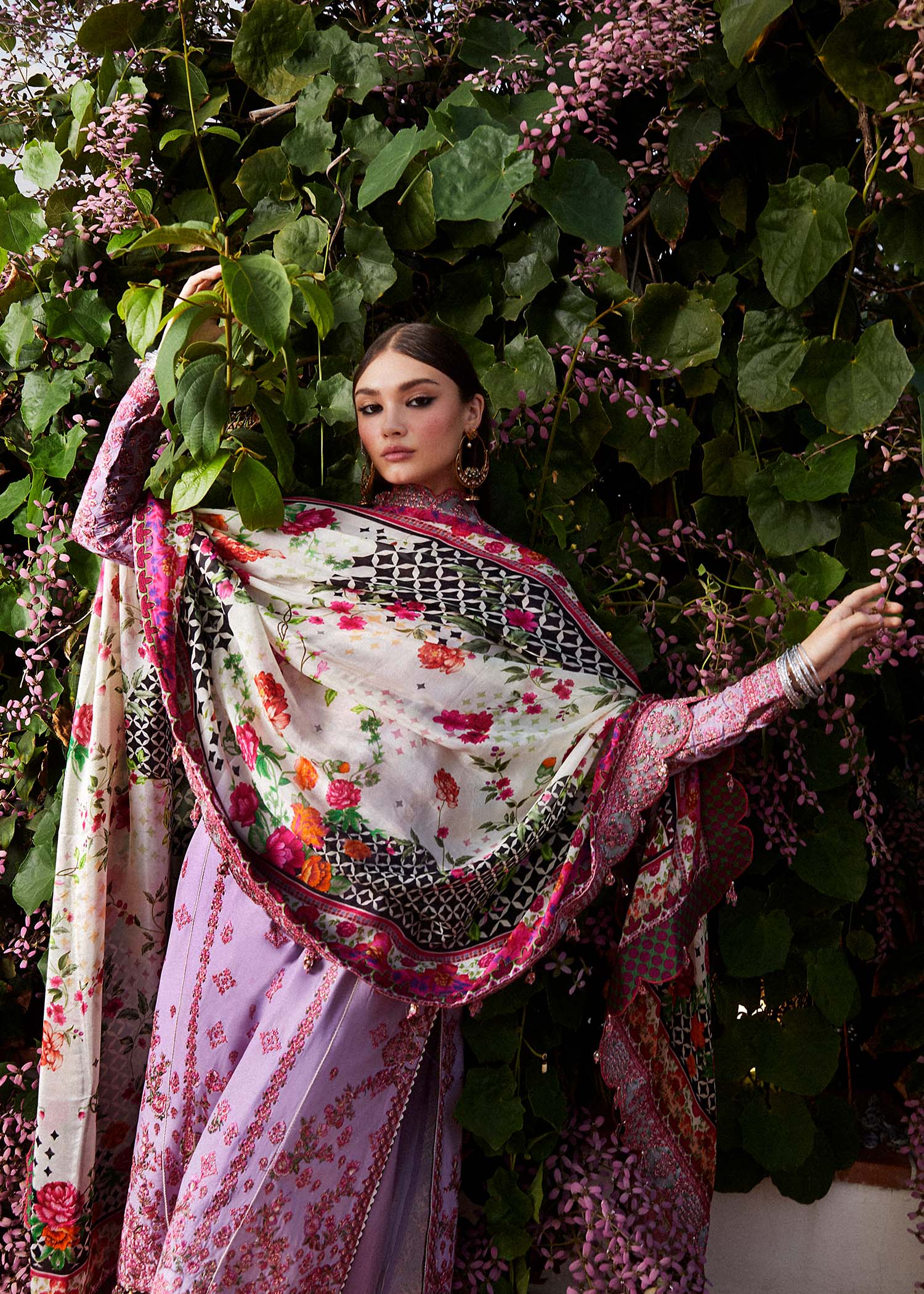 Hussain Rehar | Eid Luxury Lawn SS/24 | Ayzel - by - Libasekhas UK - Registered Vendor of : Hussain Rehar - 100% Original Designer Dresss