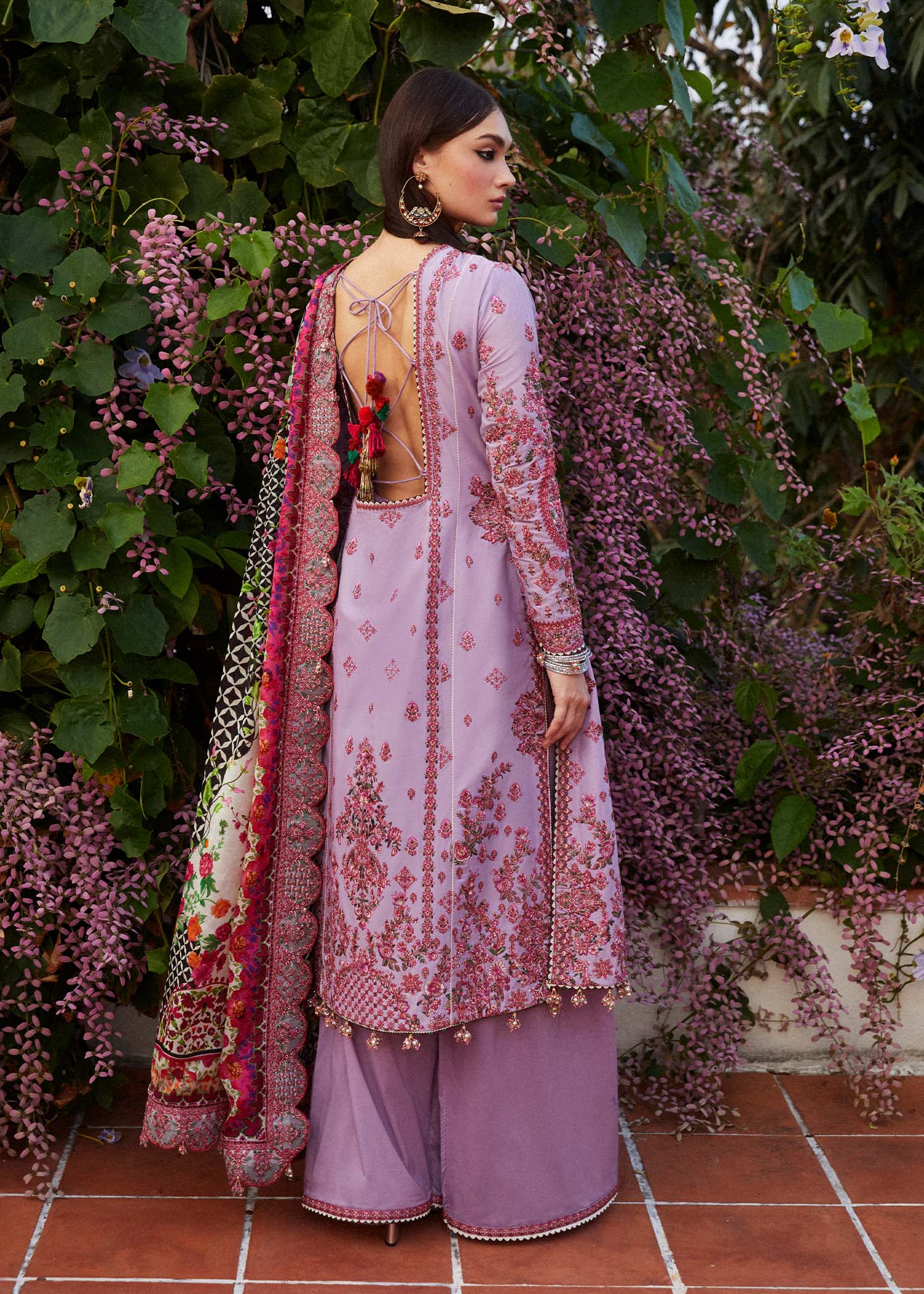 Hussain Rehar | Eid Luxury Lawn SS/24 | Ayzel - by - Libasekhas UK - Registered Vendor of : Hussain Rehar - 100% Original Designer Dresss