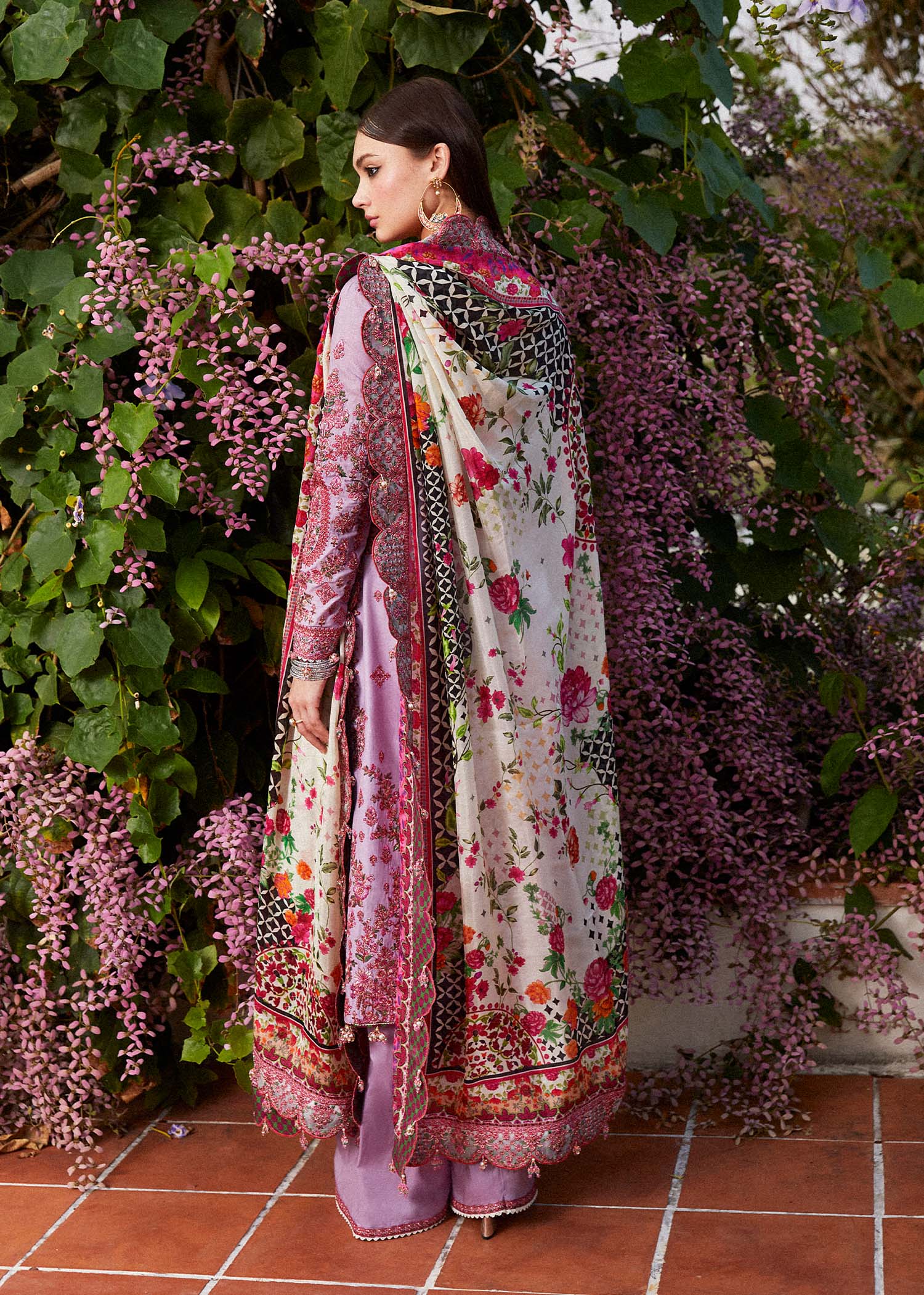 Hussain Rehar | Eid Luxury Lawn SS/24 | Ayzel - by - Libasekhas UK - Registered Vendor of : Hussain Rehar - 100% Original Designer Dresss
