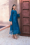 Azure | Embroidered Ensembles 3 Pcs | Hydrangea Hues - by - Libasekhas UK - Registered Vendor of : Azure - 100% Original Designer Dresss