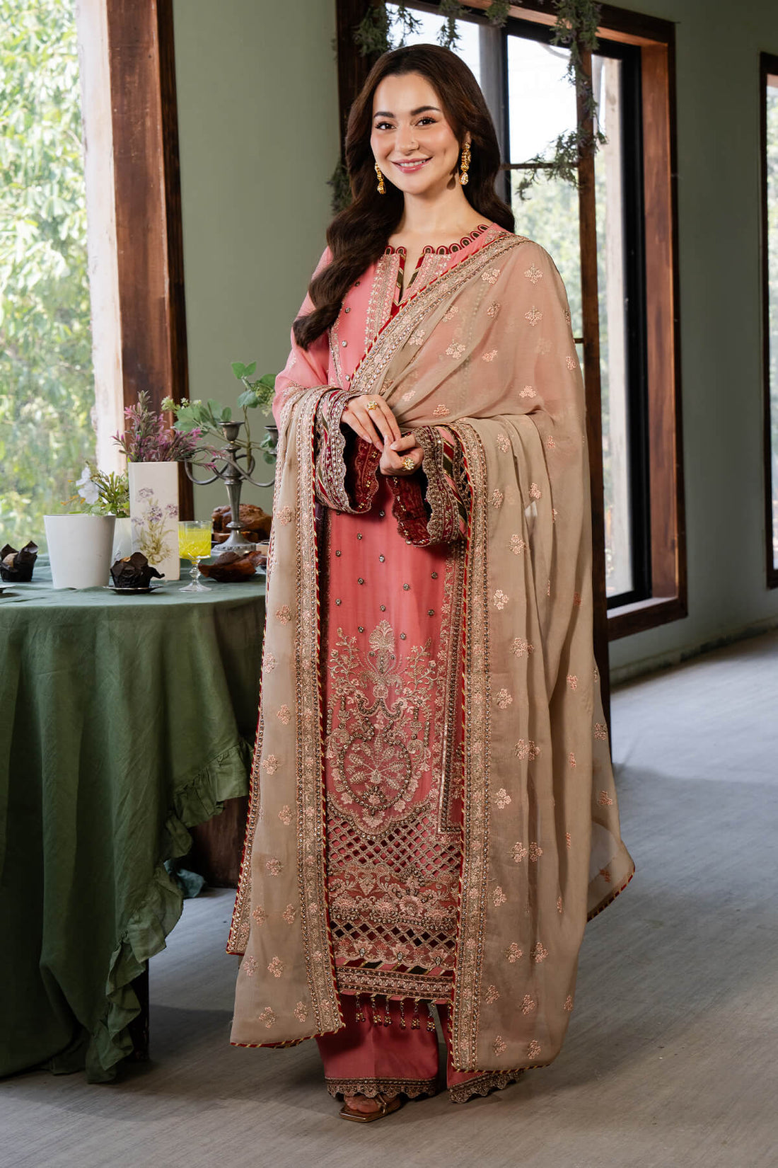 Imrozia Premium | Naina Chiffon | I-189 Aainaa - by - Libasekhas UK - Registered Vendor of : Imrozia Premium - 100% Original Designer Dresss