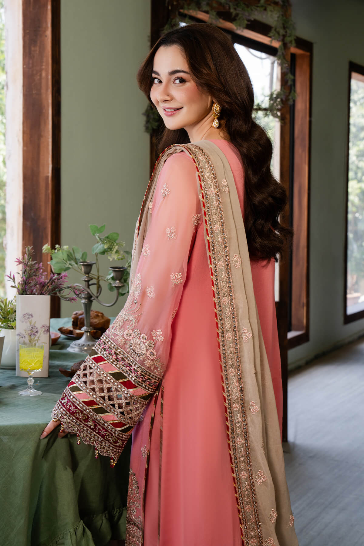 Imrozia Premium | Naina Chiffon | I-189 Aainaa - by - Libasekhas UK - Registered Vendor of : Imrozia Premium - 100% Original Designer Dresss