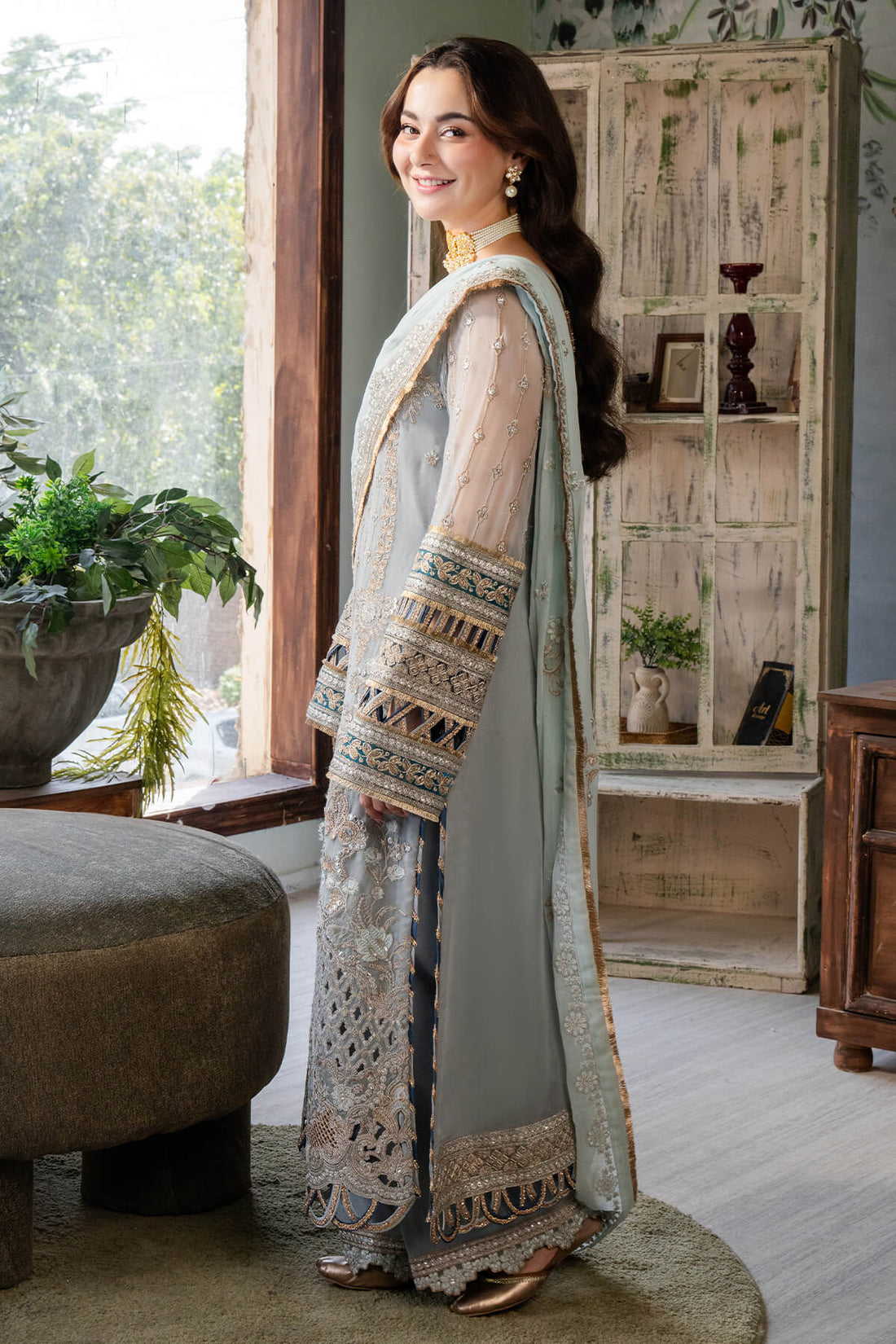 Imrozia Premium | Naina Chiffon | I-190 Rumman - by - Libasekhas UK - Registered Vendor of : Imrozia Premium - 100% Original Designer Dresss