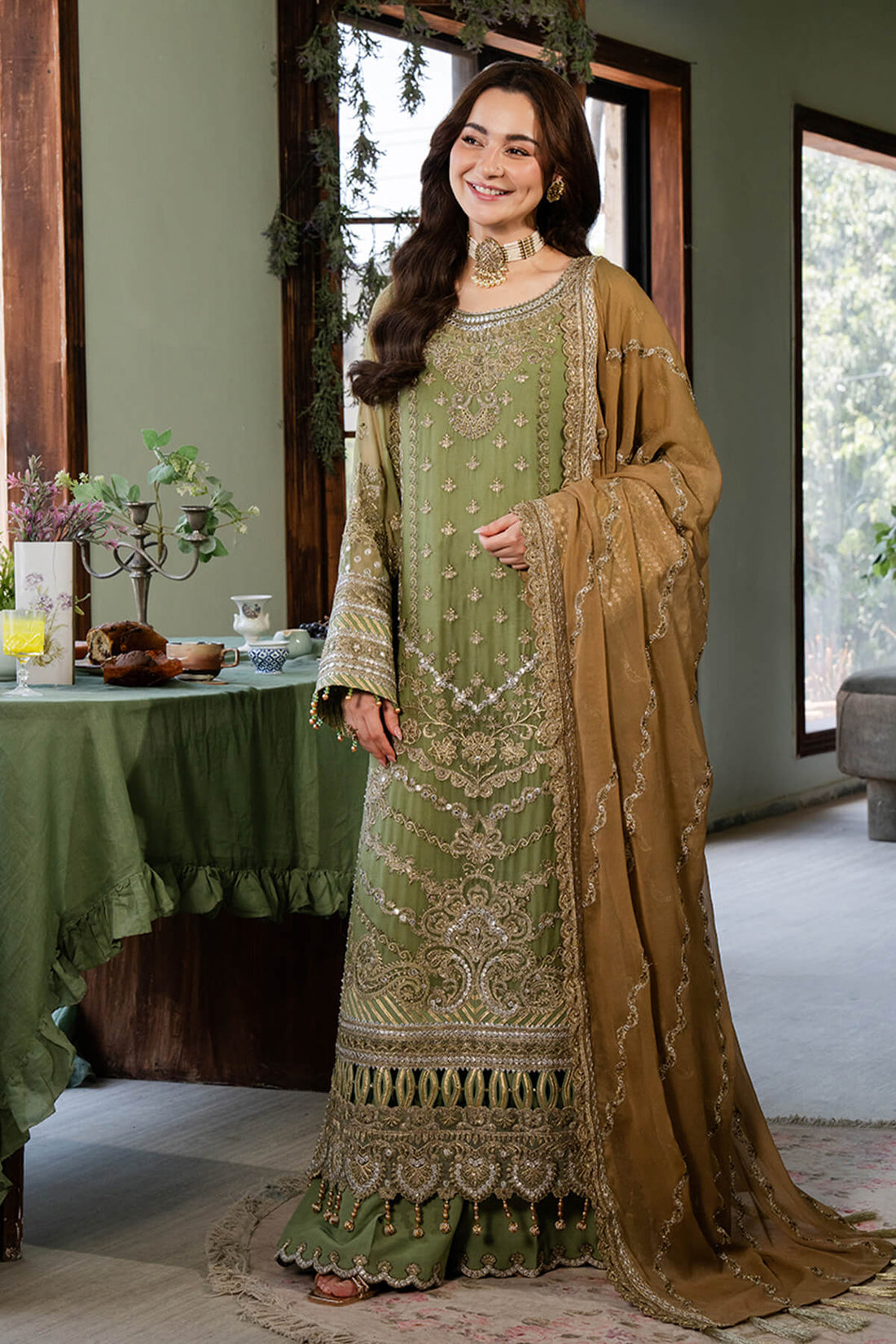 Imrozia Premium | Naina Chiffon | I-191 Aabia - by - Libasekhas UK - Registered Vendor of : Imrozia Premium - 100% Original Designer Dresss