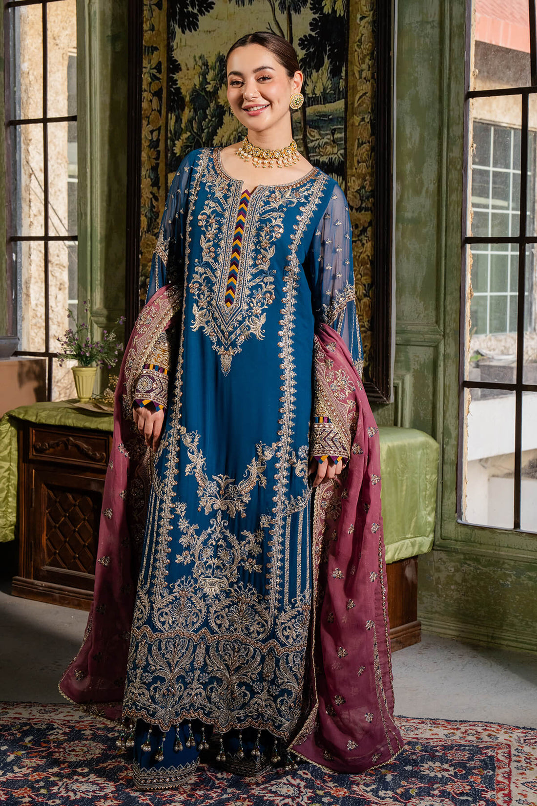 Imrozia Premium | Naina Chiffon | I-197 Afsa - by - Libasekhas UK - Registered Vendor of : Imrozia Premium - 100% Original Designer Dresss