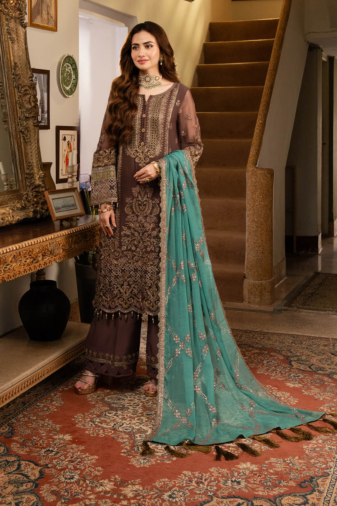 Imrozia Premium | Noor Jahan Formals | I-199 Khawab - by - Libasekhas UK - Registered Vendor of : Imrozia Premium - 100% Original Designer Dresss