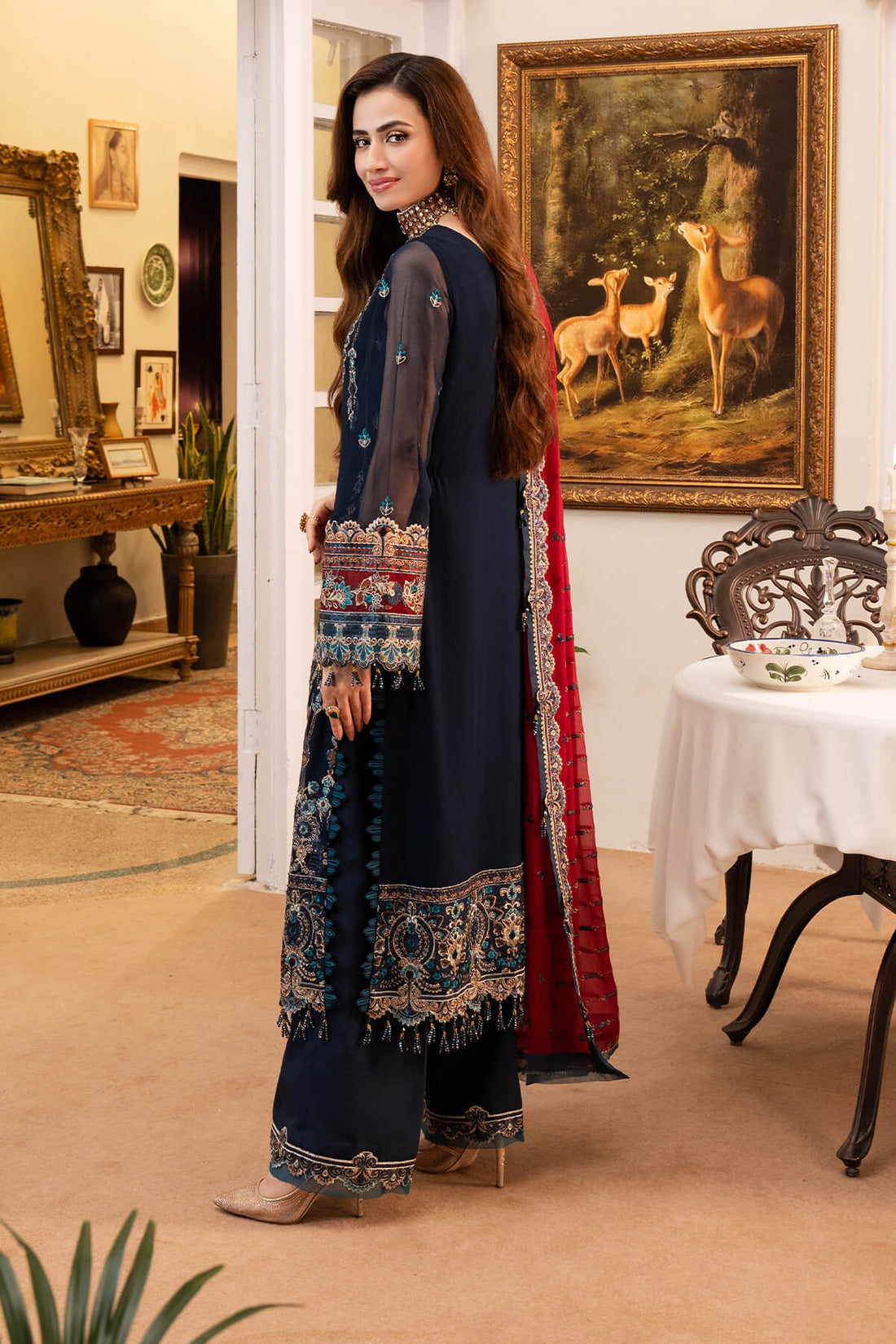 Imrozia Premium | Noor Jahan Formals | I-201 Husn - by - Libasekhas UK - Registered Vendor of : Imrozia Premium - 100% Original Designer Dresss