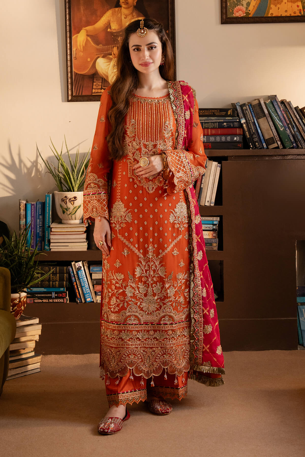 Imrozia Premium | Noor Jahan Formals | I-203 Gul - by - Libasekhas UK - Registered Vendor of : Imrozia Premium - 100% Original Designer Dresss