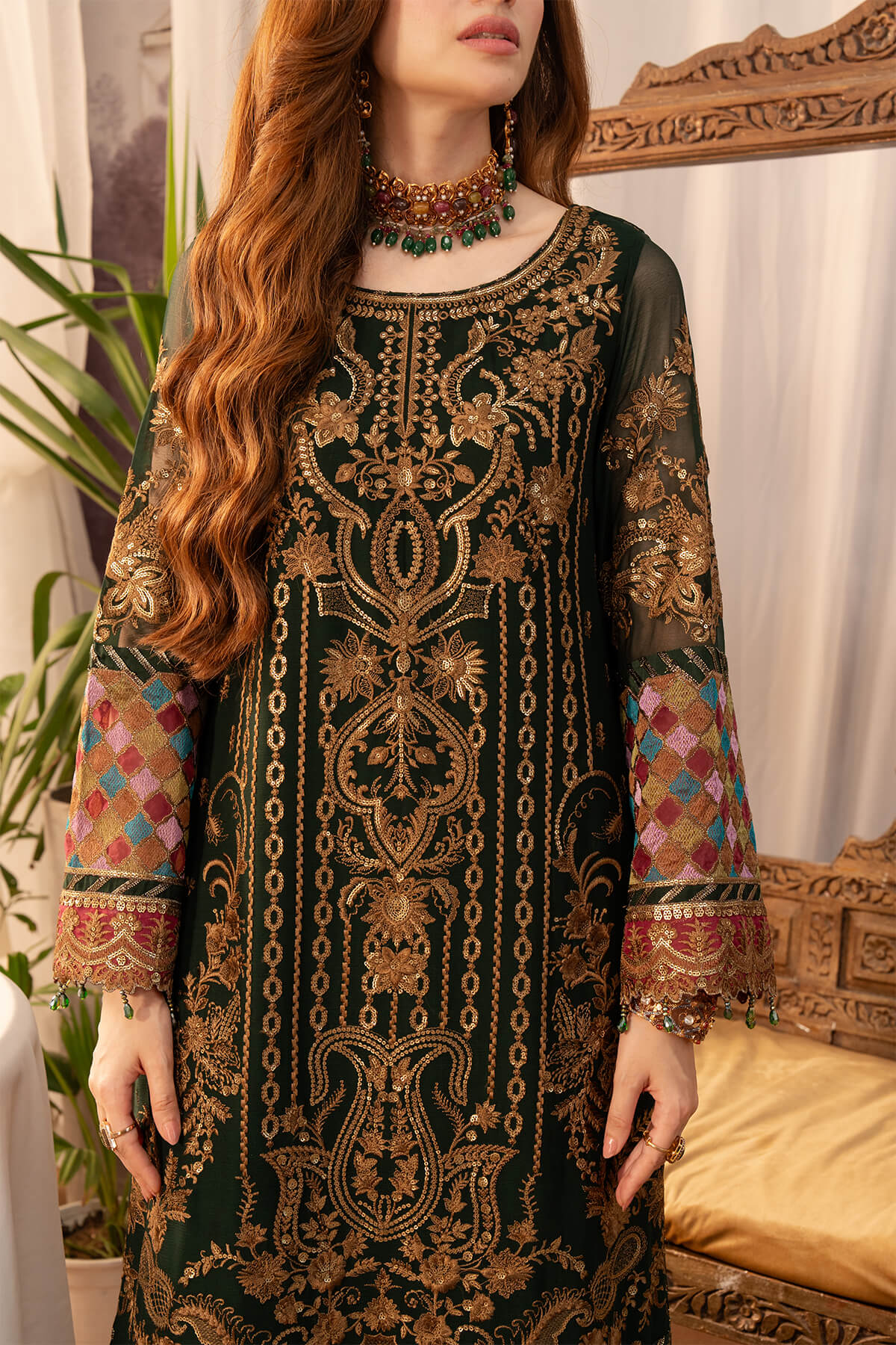 Imrozia Premium | Noor Jahan Formals | I-204 Mehak - by - Libasekhas UK - Registered Vendor of : Imrozia Premium - 100% Original Designer Dresss