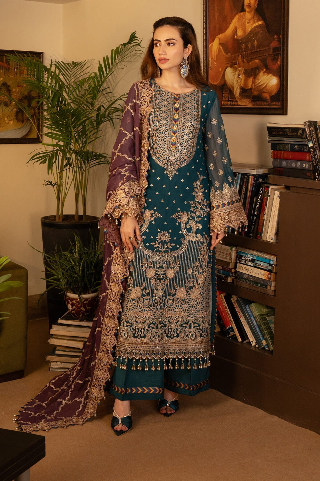 Imrozia Premium | Noor Jahan Formals | I-208 Aaina - by - Libasekhas UK - Registered Vendor of : Imrozia Premium - 100% Original Designer Dresss