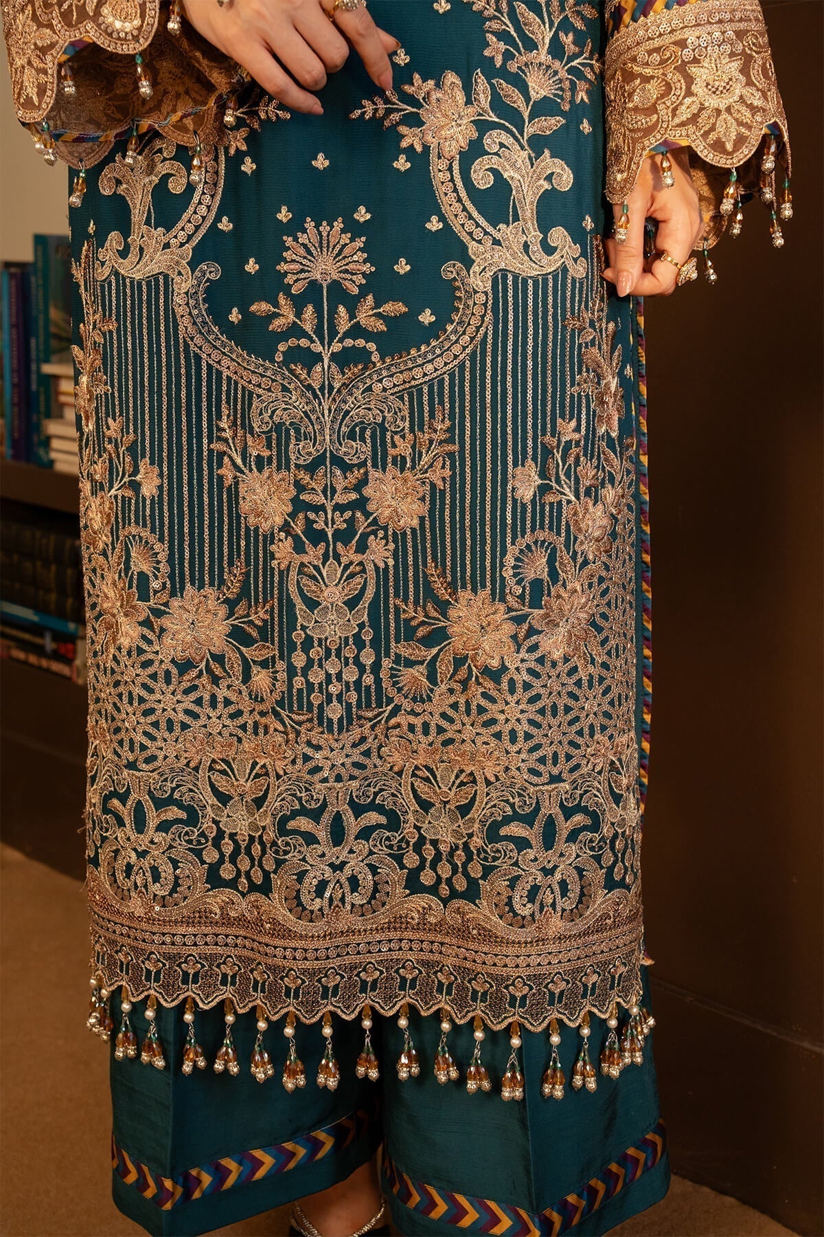 Imrozia Premium | Noor Jahan Formals | I-208 Aaina - by - Libasekhas UK - Registered Vendor of : Imrozia Premium - 100% Original Designer Dresss