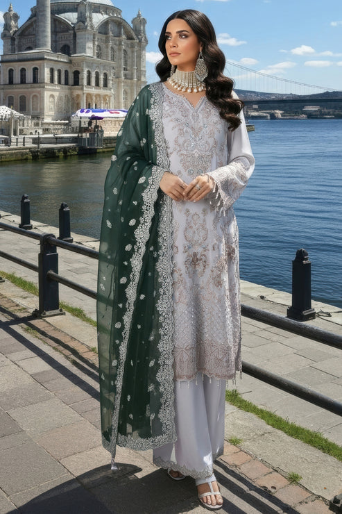 Imrozia Premium | Mehr e Mah | I-240 Selin - by Libasekhas UK - Registered Vendor of : Imrozia Premium - 100% Original Designer Dress