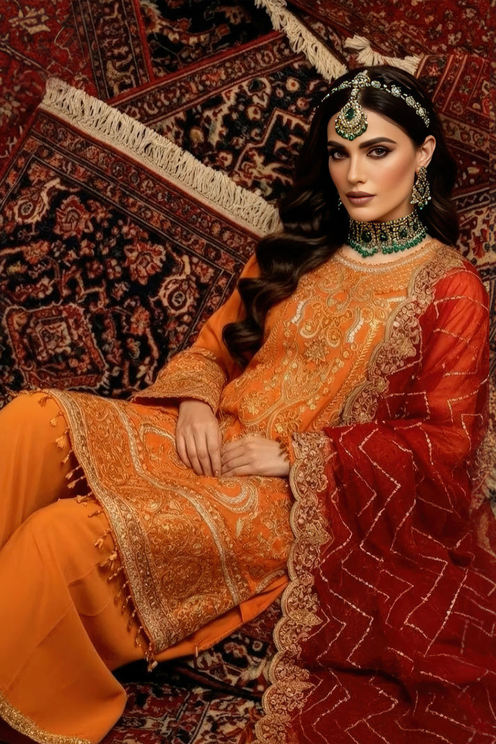 Imrozia Premium | Mehr e Mah | I-244 Esmara - by Libasekhas UK - Registered Vendor of : Imrozia Premium - 100% Original Designer Dress