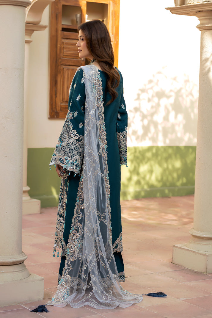 Imrozia Premium | Baad e Saba | I-267 Zarqash - by Libasekhas UK - Registered Vendor of : Imrozia Premium - 100% Original Designer Dress