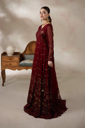 Imrozia Premium | La Fiora Collection |I-277 Amarante - by Libasekhas UK - Registered Vendor of : Imrozia Premium - 100% Original Designer Dress