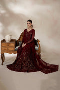 Imrozia Premium | La Fiora Collection |I-277 Amarante - by Libasekhas UK - Registered Vendor of : Imrozia Premium - 100% Original Designer Dress