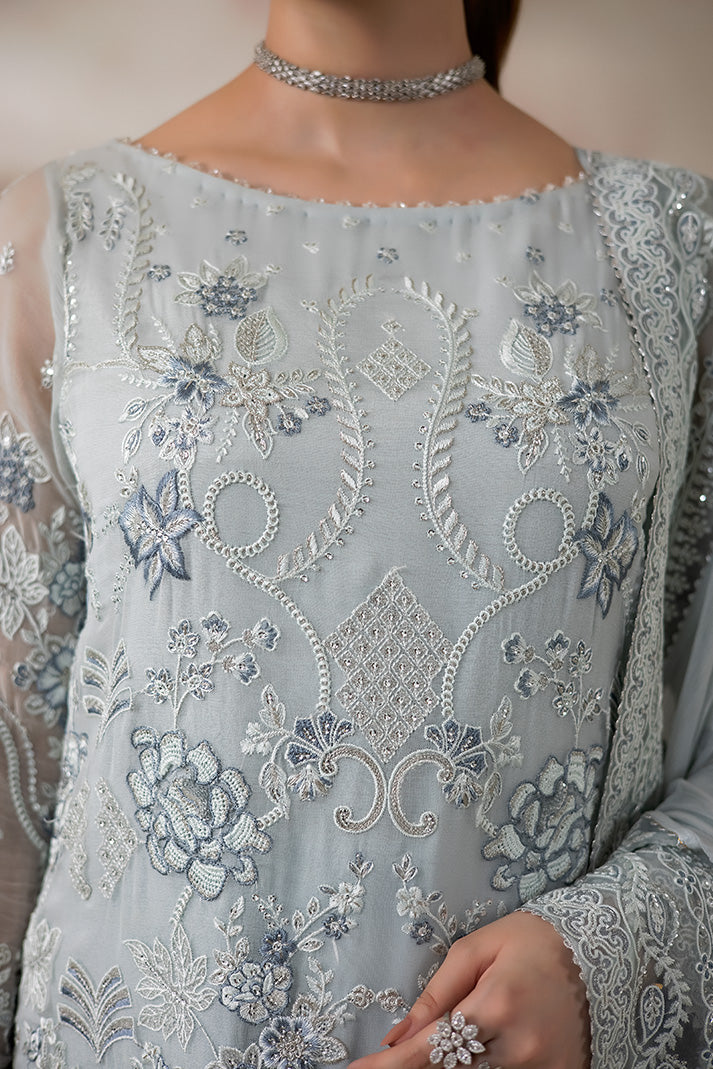 Imrozia Premium | La Fiora Collection |I-278 Azzura - by Libasekhas UK - Registered Vendor of : Imrozia Premium - 100% Original Designer Dress