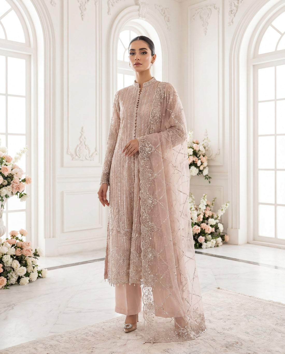 Threads and Motifs | Formal Outfits | 10480.2 - by Libasekhas UK - Registered Vendor of : Threads and Motifs - 100% Original Designer Dress