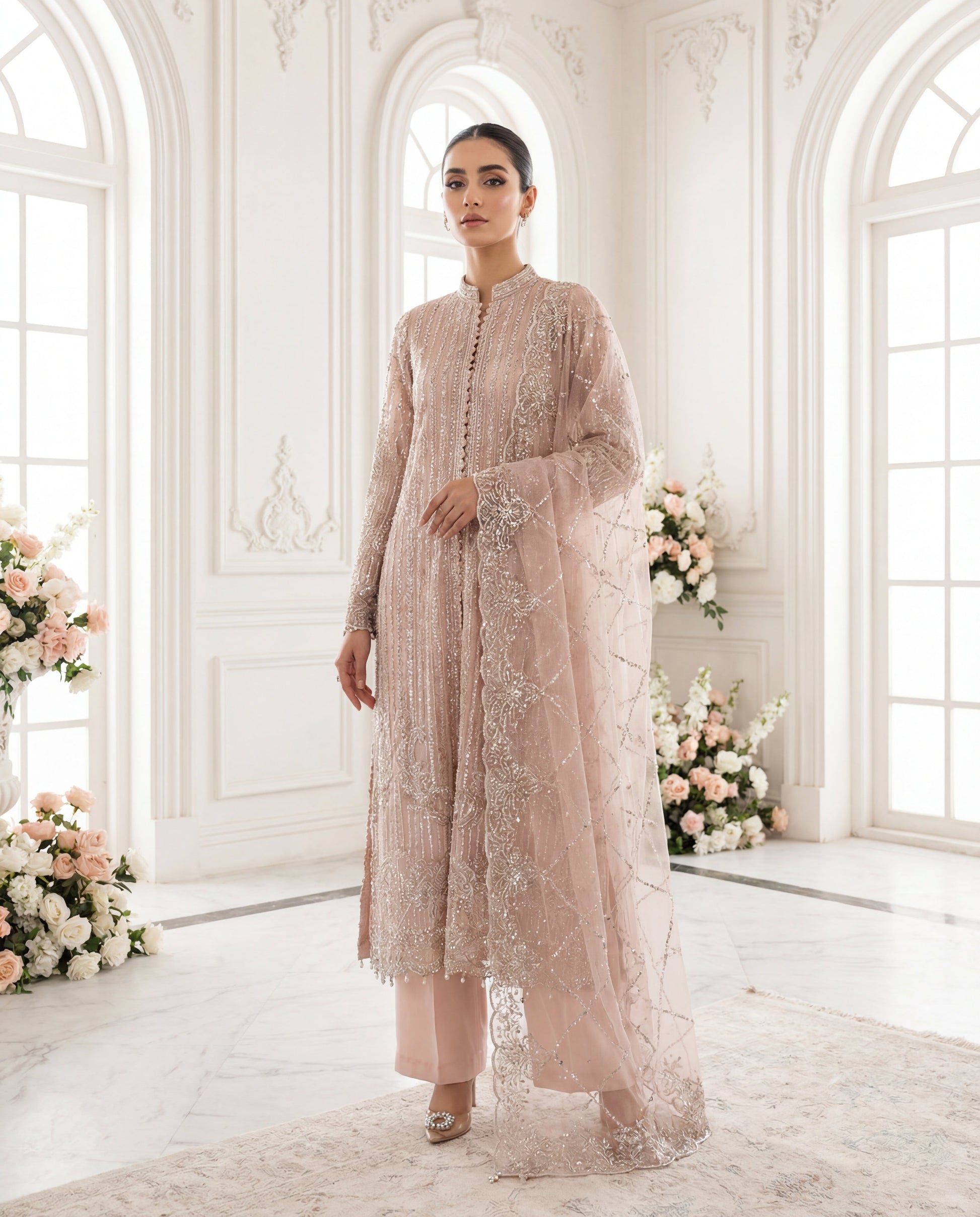 Threads and Motifs | Formal Outfits | 10480.2 - by Libasekhas UK - Registered Vendor of : Threads and Motifs - 100% Original Designer Dress