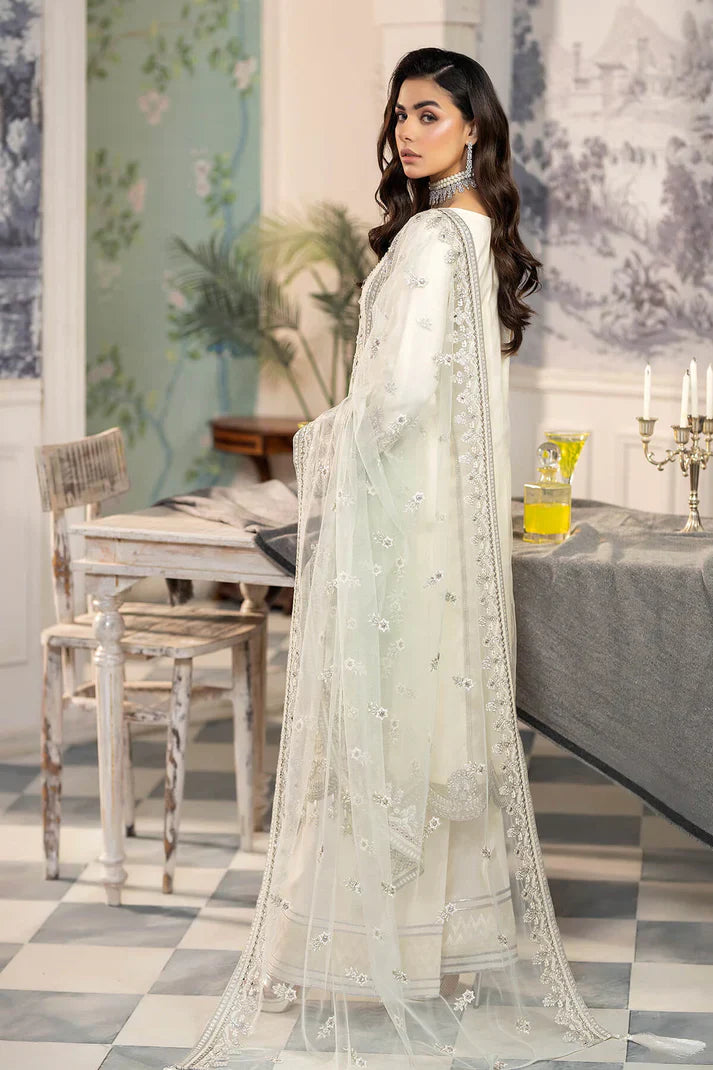 Imrozia Premium | Baad e Saba Pret Luxury Eid Collection | I.P-35 Aaghosh - by - Libasekhas UK - Registered Vendor of : Imrozia Premium - 100% Original Designer Dresss