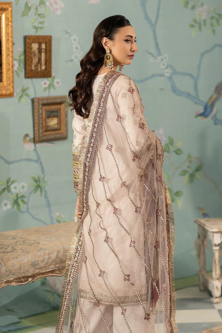 Imrozia Premium | Baad e Saba Pret Luxury Eid Collection | I.P-39 Jalwa - by - Libasekhas UK - Registered Vendor of : Imrozia Premium - 100% Original Designer Dresss