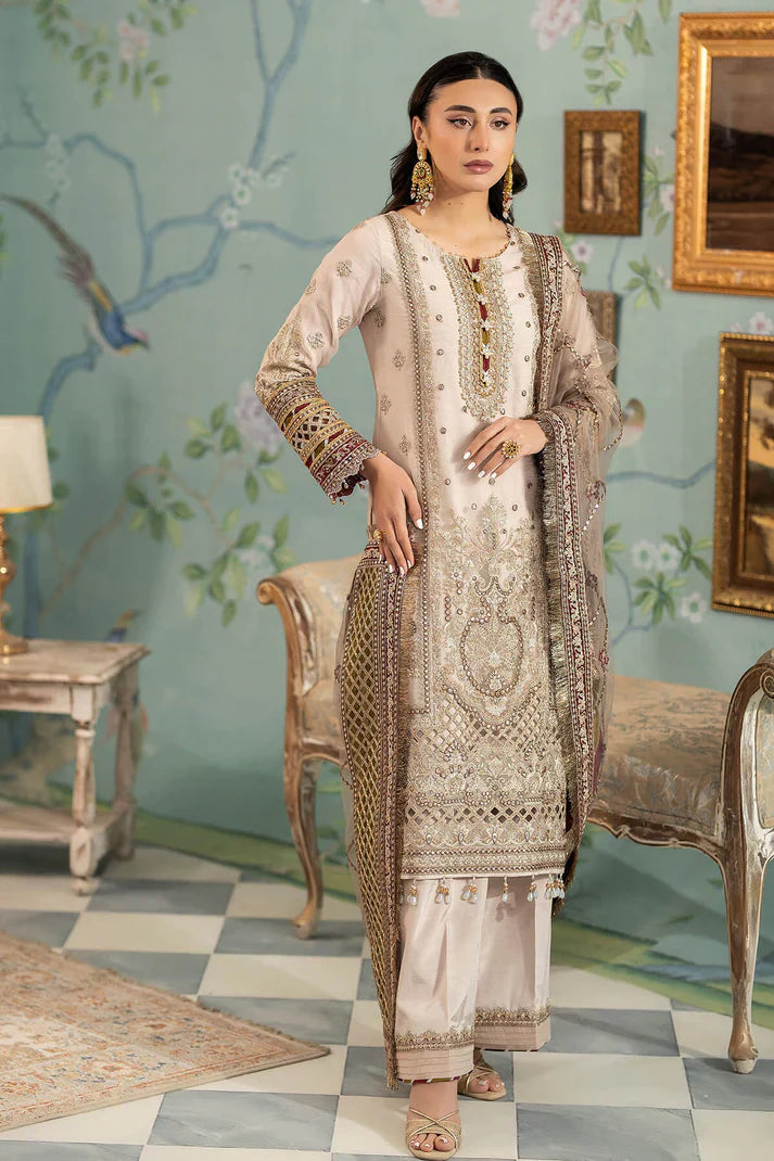 Imrozia Premium | Baad e Saba Pret Luxury Eid Collection | I.P-39 Jalwa - by - Libasekhas UK - Registered Vendor of : Imrozia Premium - 100% Original Designer Dresss