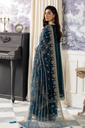 Imrozia Premium | Baad e Saba Pret Luxury Eid Collection | I.P-40 Saher - by - Libasekhas UK - Registered Vendor of : Imrozia Premium - 100% Original Designer Dresss