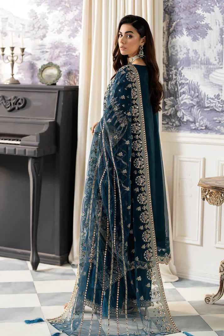 Imrozia Premium | Baad e Saba Pret Luxury Eid Collection | I.P-40 Saher - by - Libasekhas UK - Registered Vendor of : Imrozia Premium - 100% Original Designer Dresss