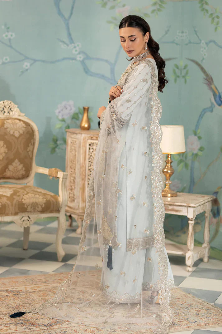 Imrozia Premium | Baad e Saba Pret Luxury Eid Collection | I.P-41 Bareeze - by - Libasekhas UK - Registered Vendor of : Imrozia Premium - 100% Original Designer Dresss