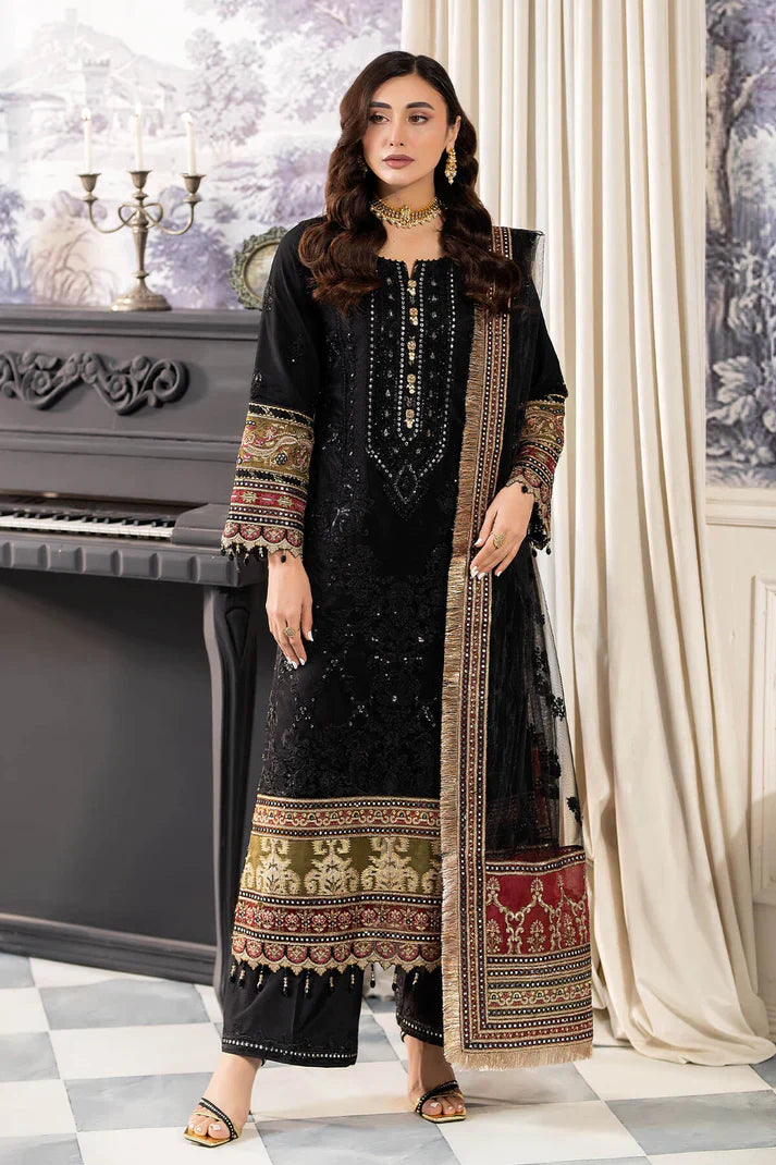 Imrozia Premium | Baad e Saba Pret Luxury Eid Collection | I.P-43 Raaz - by - Libasekhas UK - Registered Vendor of : Imrozia Premium - 100% Original Designer Dresss