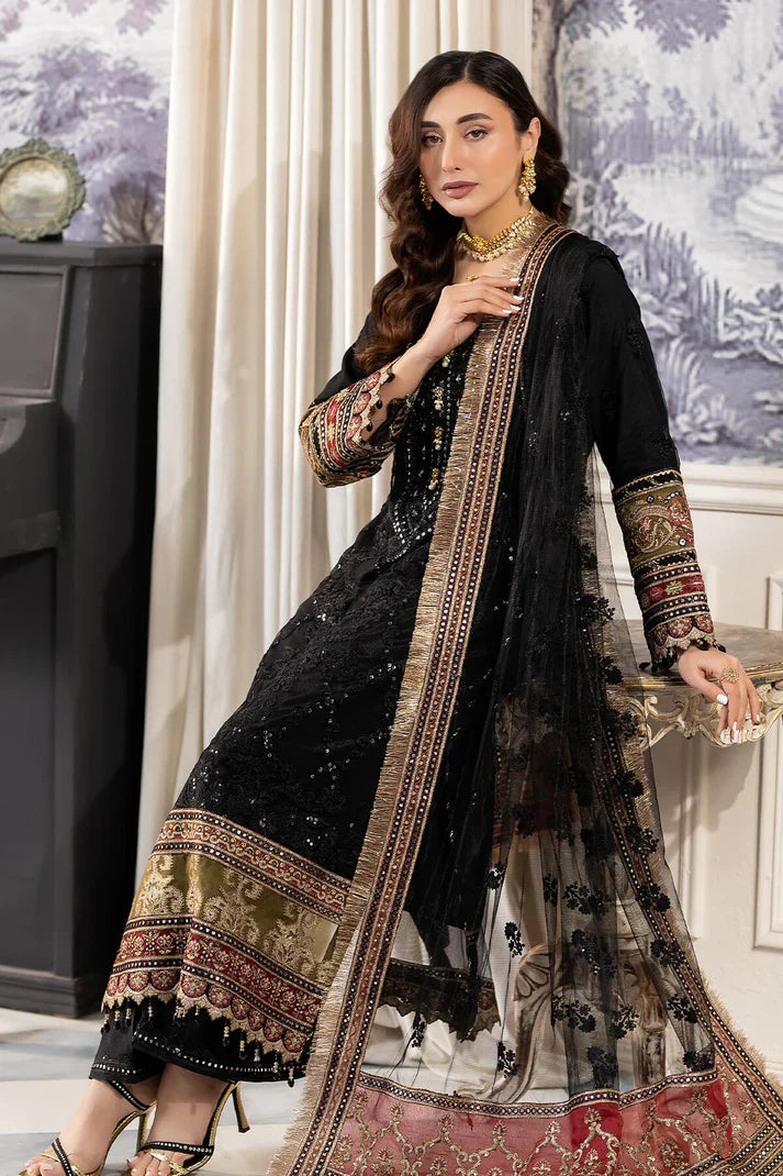 Imrozia Premium | Baad e Saba Pret Luxury Eid Collection | I.P-43 Raaz - by - Libasekhas UK - Registered Vendor of : Imrozia Premium - 100% Original Designer Dresss