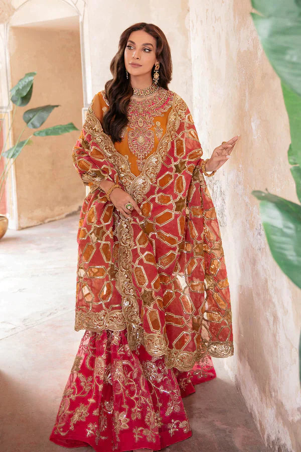Imrozia Premium | IB-23 Gul-e-Rana - by - Libasekhas UK - Registered Vendor of : Imrozia Premium - 100% Original Designer Dresss