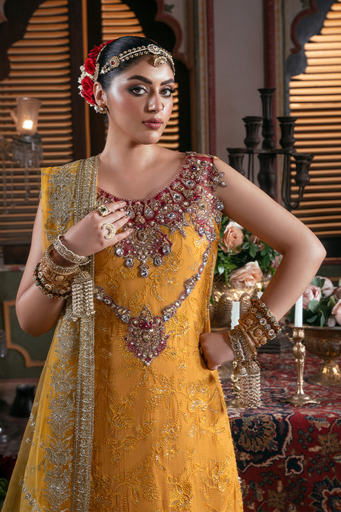 Imrozia Premium | Noor e Naaz Bridals 25 | IB-55 Roshni - by Libasekhas UK - Registered Vendor of : Imrozia Premium - 100% Original Designer Dress