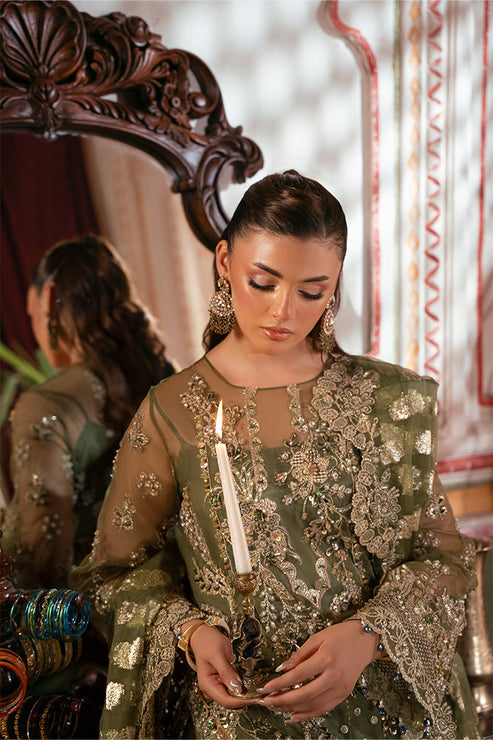 Imrozia Premium | Noor e Naaz Bridals 25 | IB-58 Gulzaar - by Libasekhas UK - Registered Vendor of : Imrozia Premium - 100% Original Designer Dress