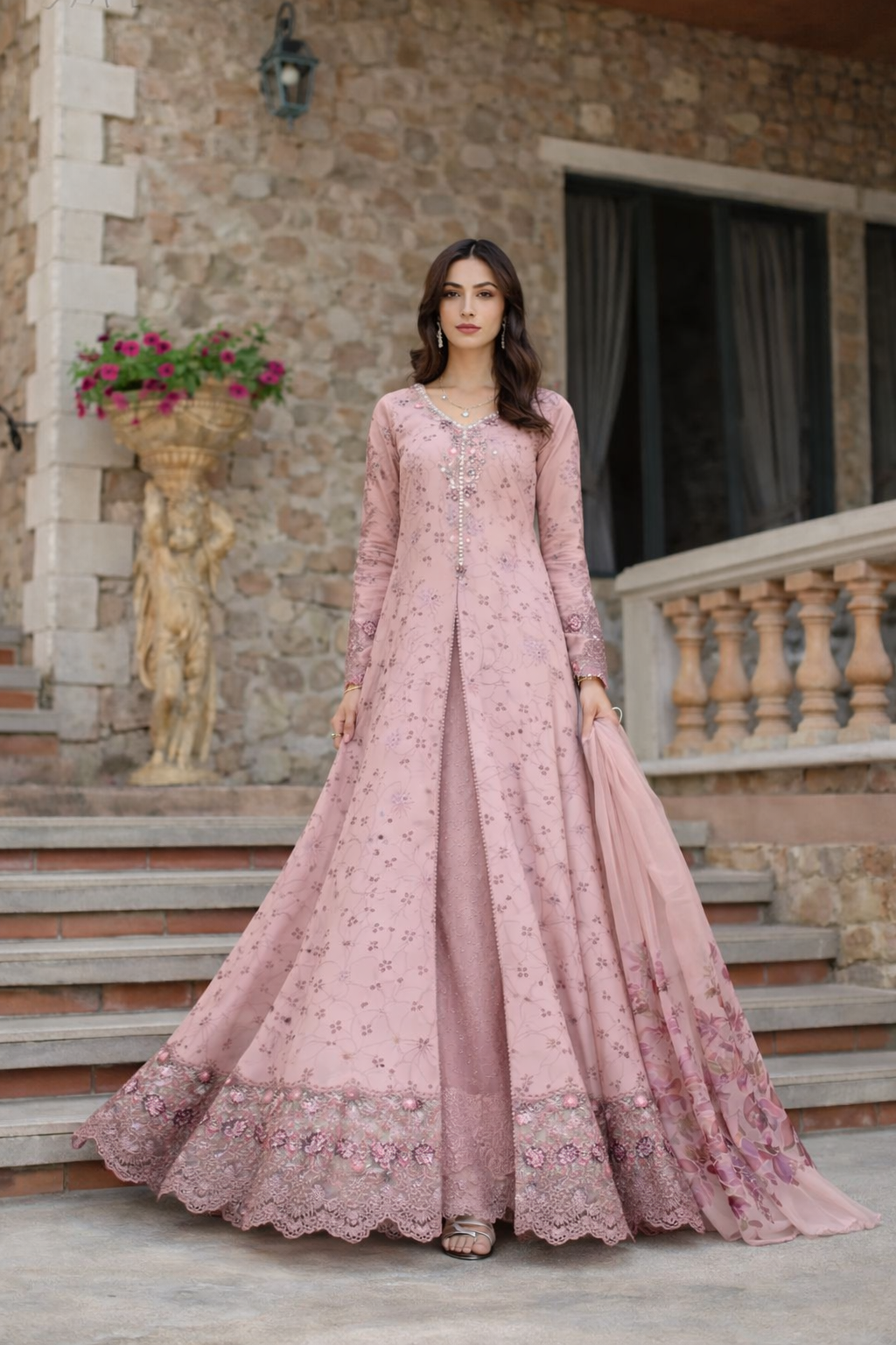 Saadia Asad | Luxury Eid Schiffli Laserkari 26 | D1 - B - Sorina - by Libasekhas UK - Registered Vendor of : Saadia Asad - 100% Original Designer Dress