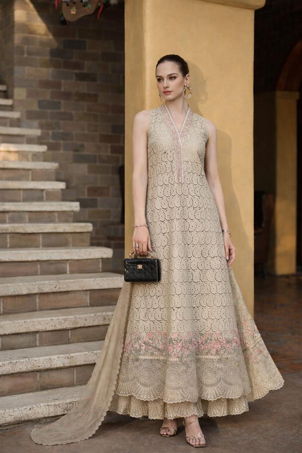 Saadia Asad | Luxury Eid Schiffli Laserkari 26 | D5 - A - Lunaria - by Libasekhas UK - Registered Vendor of : Saadia Asad - 100% Original Designer Dress