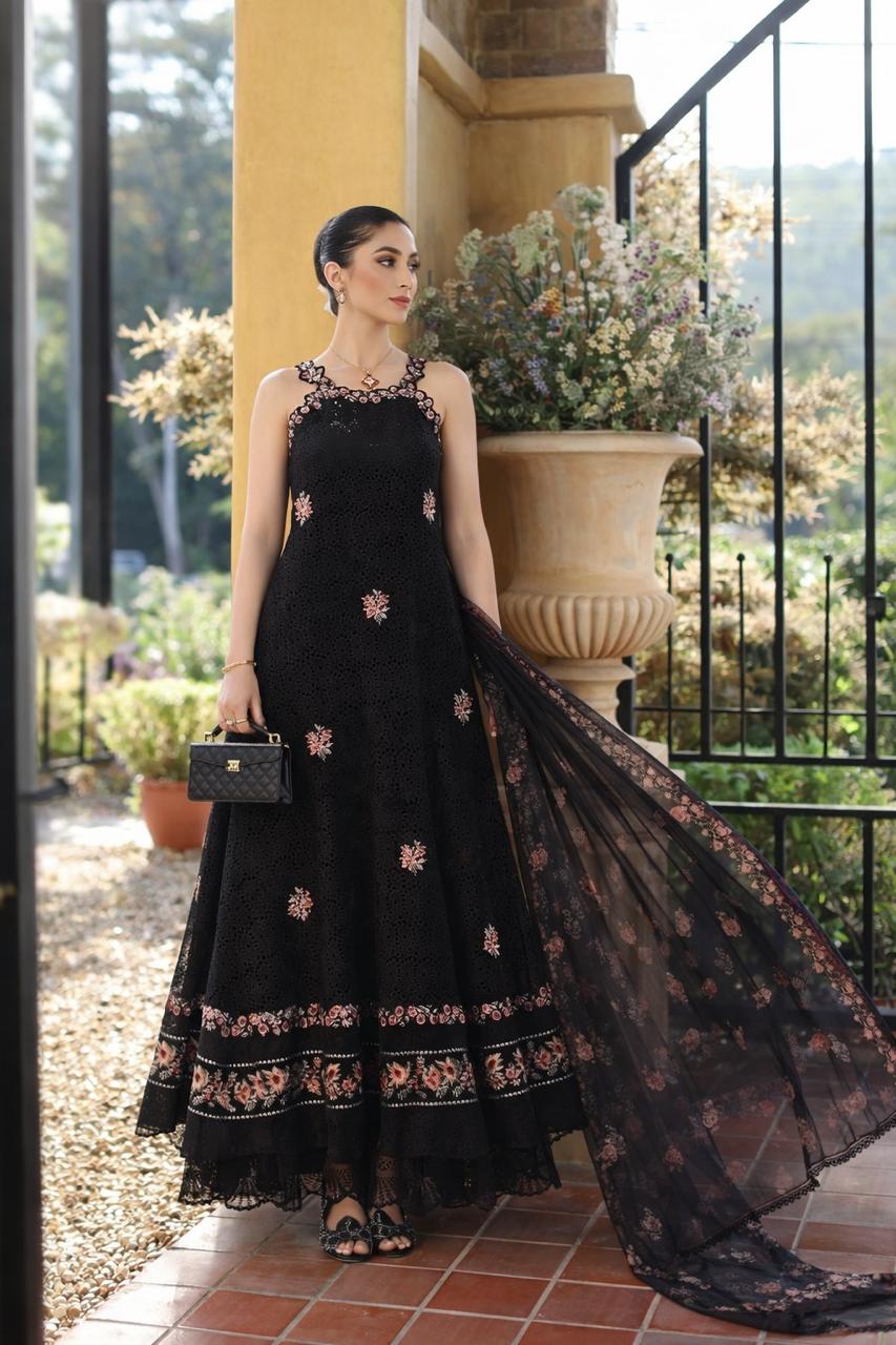 Saadia Asad | Luxury Eid Schiffli Laserkari 26 | D5 - B - Lunaria - by Libasekhas UK - Registered Vendor of : Saadia Asad - 100% Original Designer Dress