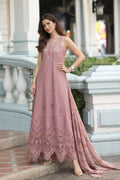 Noor by Saadia Asad | Eid Luxe Chikankari 26 | D8 - Rosewood Blush - by Libasekhas UK - Registered Vendor of : Noor by Saadia Asad - 100% Original Designer Dress