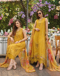 Noor by Saadia Asad | Eid Luxe Chikankari 26 | D10 - Amber Yellow - by Libasekhas UK - Registered Vendor of : Noor by Saadia Asad - 100% Original Designer Dress